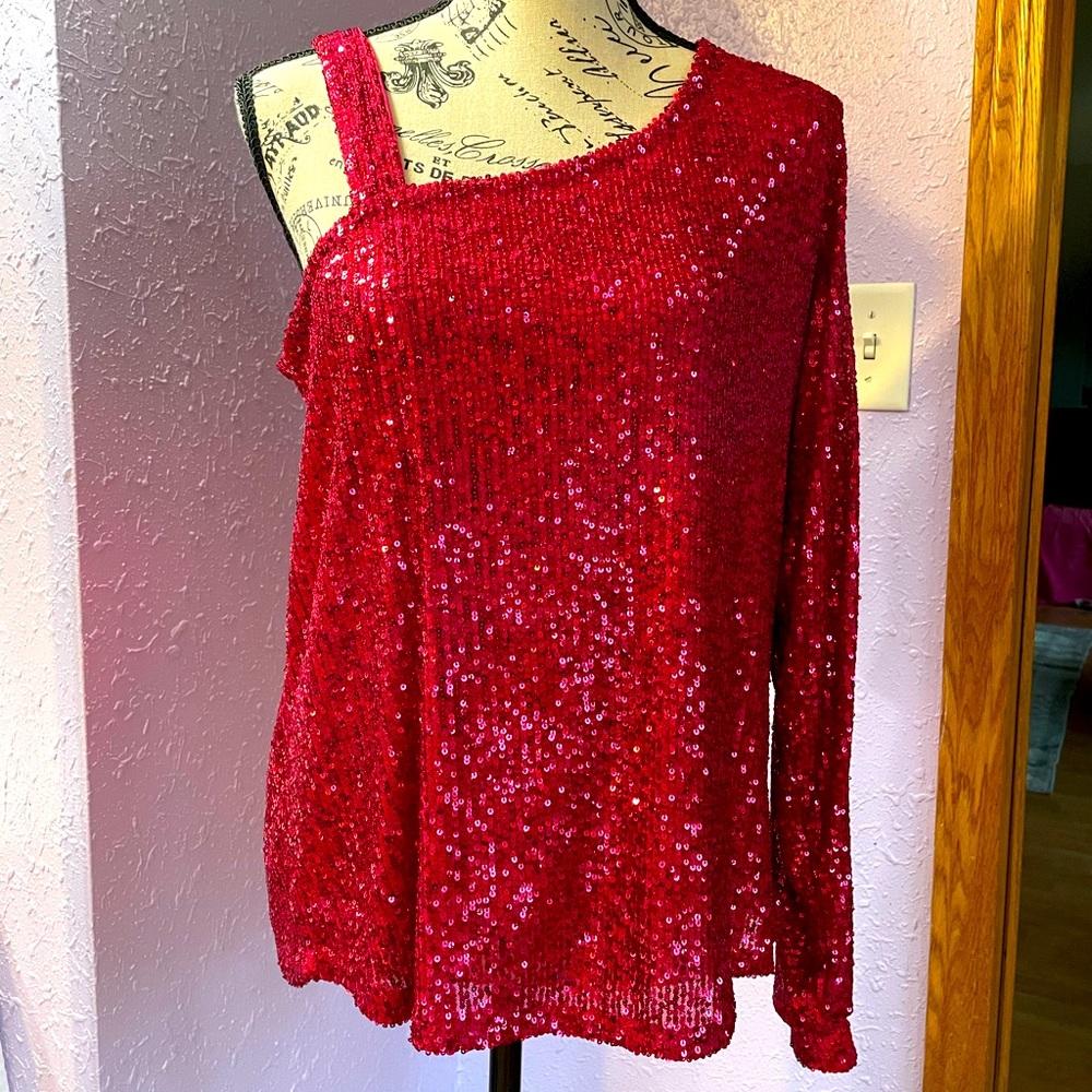 Sequin top